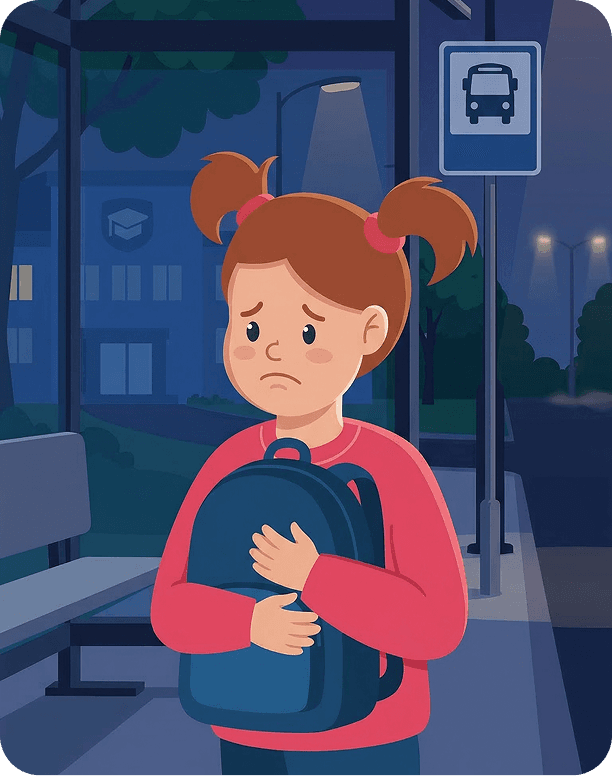 Ребёнок в городе