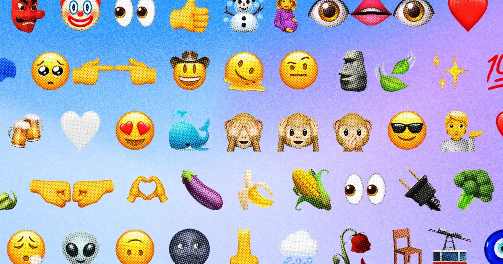 Иллюстрация к статье Язык не для взрослых: 😭 💅💀 значение эмодзи для детей, и что мы понимаем неправильно